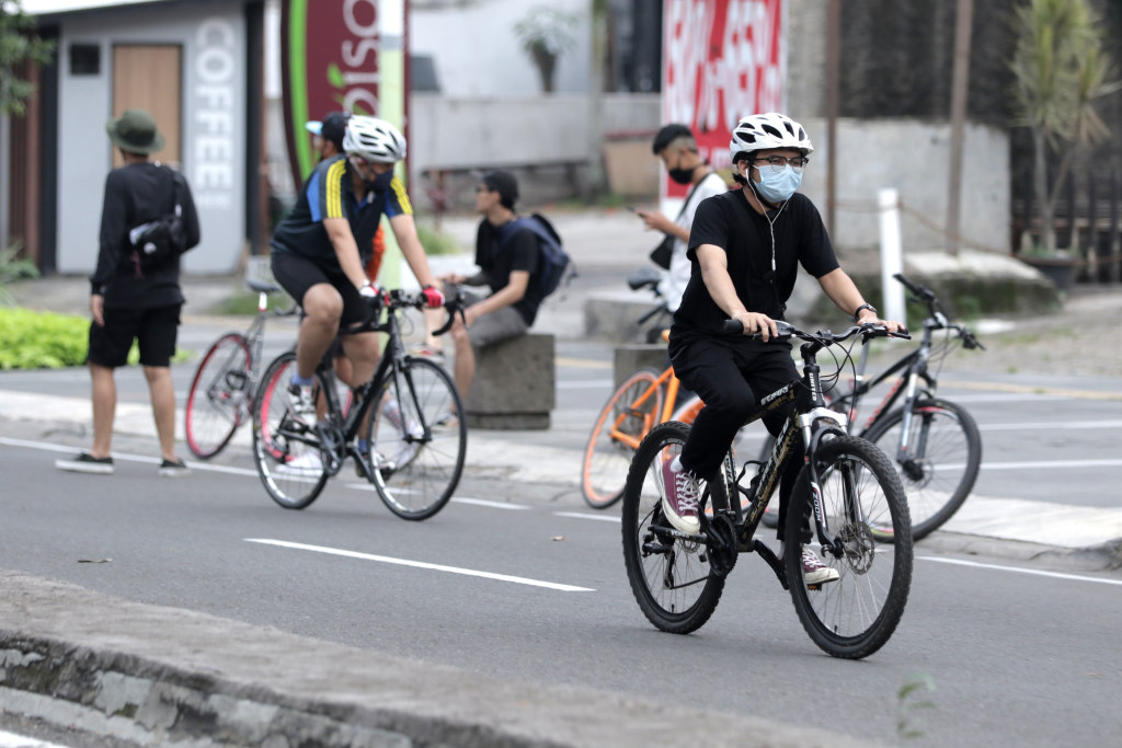 Tips Aman Gowes Sehat Saat Pandemi COVID-19