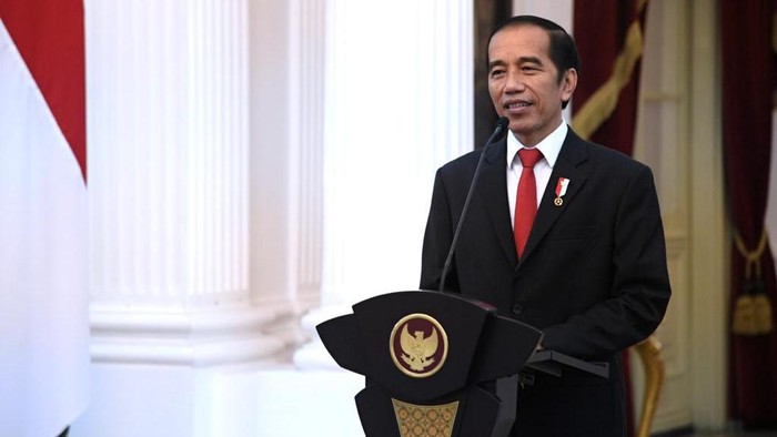 Jokowi Tinjau Lokasi Sidang Tahunan MPR-DPR 2020