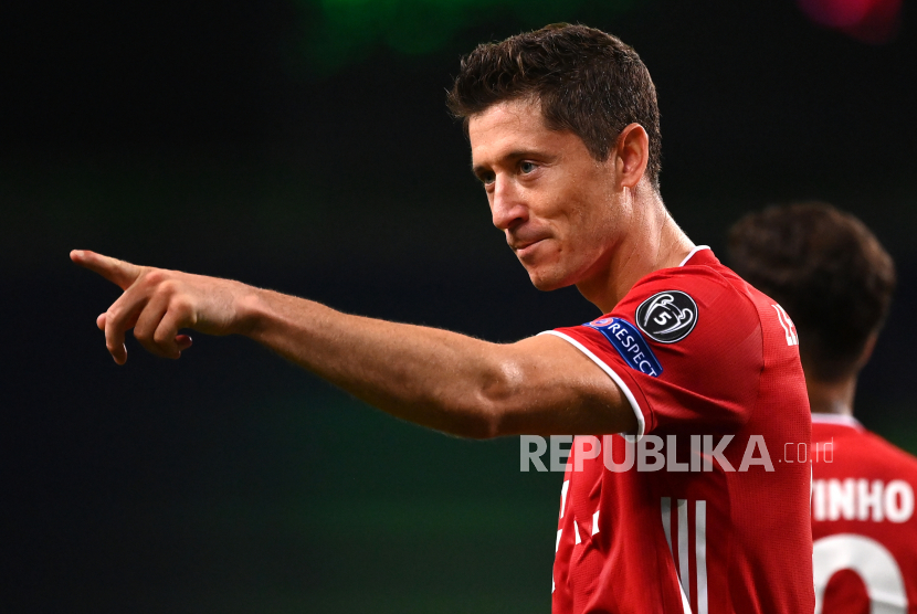 Lewandowski Menatap Rekor Baru di Liga Champions