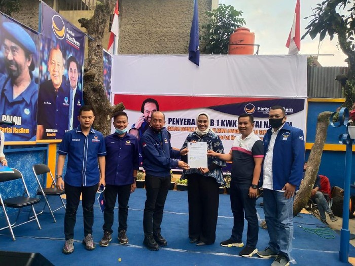 Maju Pilbup Karawang, Cellica-Aep Didukung NasDem, PKS dan Demokrat