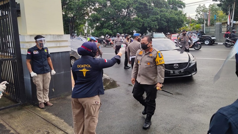 Kapolda Sumbar Berharap Pakai Masker Jadi Gaya Hidup