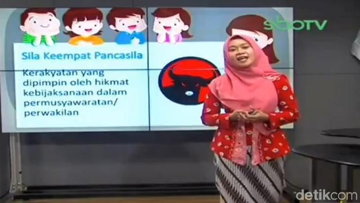 Dispendik Tanggapi Viral Sila Keempat Pancasila Digambarkan Logo PDIP