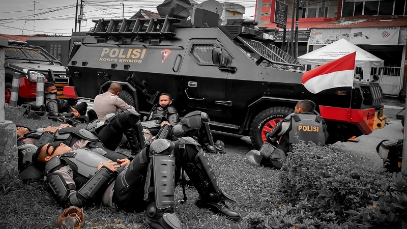 Demo di DPRD Sumbar Tidak Ikuti Protokol Kesehatan, Polisi Khawatir Ada Klaster Baru