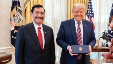 Luhut Temui Donald Trump di Gedung Putih